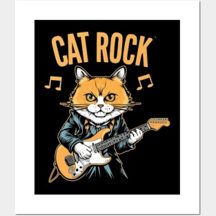 Cat rock Posters and Art